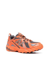 orange niedrige Sneakers von New Balance