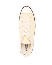 orange niedrige Sneakers von Converse