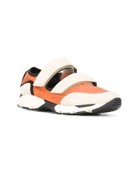orange niedrige Sneakers von Marni