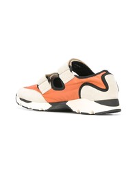 orange niedrige Sneakers von Marni