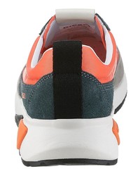 orange niedrige Sneakers von Diesel