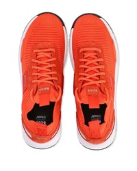 orange niedrige Sneakers von BOSS