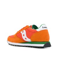 orange niedrige Sneakers von Saucony