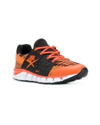 orange niedrige Sneakers von Plein Sport