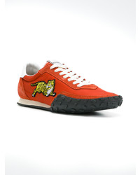 orange niedrige Sneakers von Kenzo