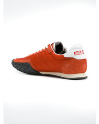 orange niedrige Sneakers von Kenzo