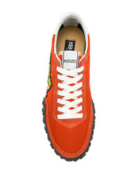 orange niedrige Sneakers von Kenzo