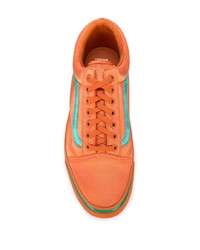 orange niedrige Sneakers von Vans