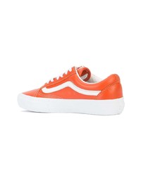 orange niedrige Sneakers von Vans