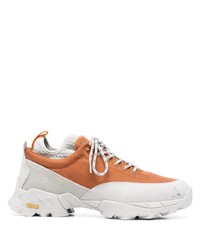orange niedrige Sneakers von Roa