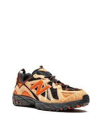 orange niedrige Sneakers von New Balance