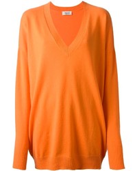 orange Oversize Pullover von Aviu