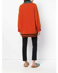 orange Oversize Pullover von M Missoni