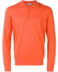orange Polo Pullover von Laneus