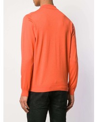 orange Polo Pullover von Laneus