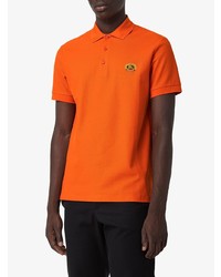 orange Polohemd von Burberry