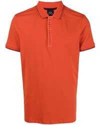 orange Polohemd von Armani Exchange