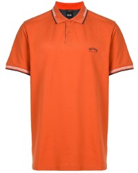 orange Polohemd von BOSS