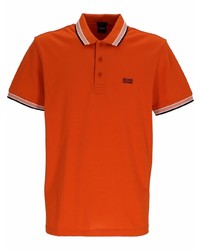 orange Polohemd von BOSS