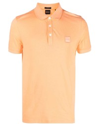 orange Polohemd von BOSS