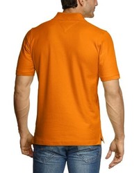 orange Polohemd von Casamoda