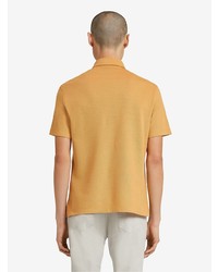 orange Polohemd von Ermenegildo Zegna