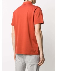 orange Polohemd von Fay