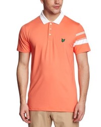 orange Polohemd von Club Green Eagle