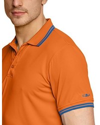 orange Polohemd von CMP