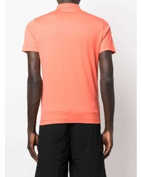 orange Polohemd von Stone Island