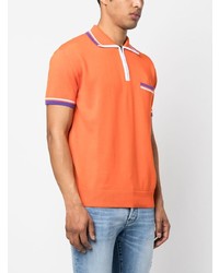orange Polohemd von DSQUARED2