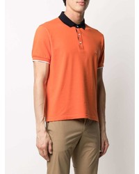 orange Polohemd von Fay