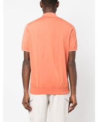 orange Polohemd von Brunello Cucinelli