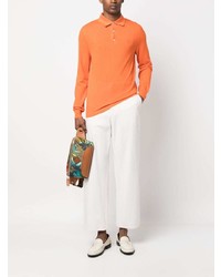 orange Polohemd von Ralph Lauren Purple Label