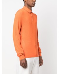 orange Polohemd von Ralph Lauren Purple Label