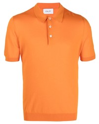 orange Polohemd von D4.0