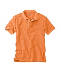 orange Polohemd von Eddie Bauer