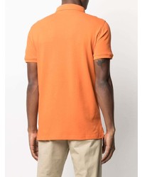 orange Polohemd von Trussardi