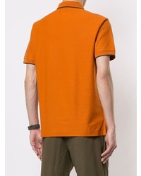 orange Polohemd von Kent & Curwen