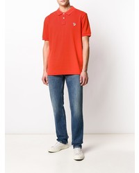 orange Polohemd von PS Paul Smith