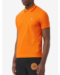 orange Polohemd von Burberry