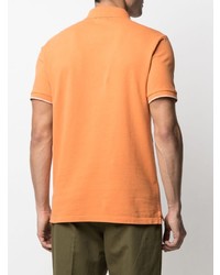 orange Polohemd von Jacob Cohen