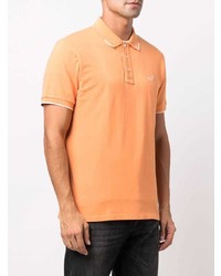 orange Polohemd von Jacob Cohen