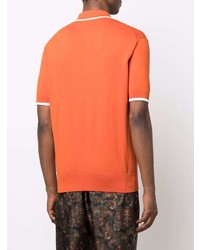 orange Polohemd von Etro