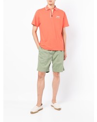 orange Polohemd von Hackett