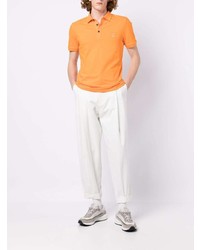 orange Polohemd von BOSS