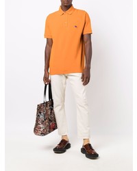 orange Polohemd von Etro