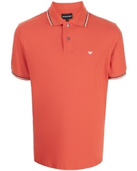 orange Polohemd von Emporio Armani