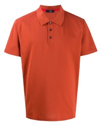 orange Polohemd von Fay