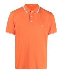 orange Polohemd von Fay